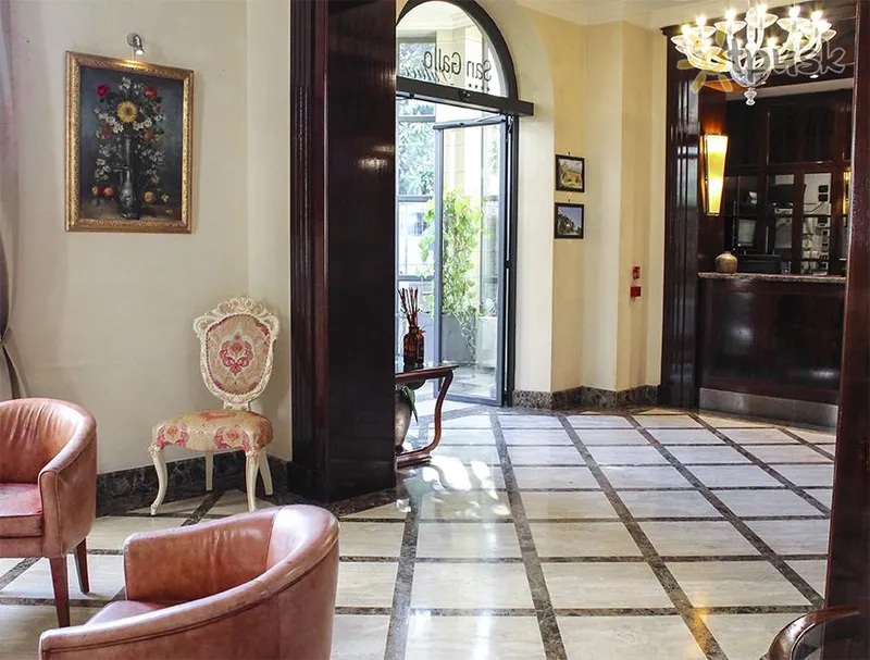 Фото отеля San Gallo Palace 4* Florence Itālija vestibils un interjers