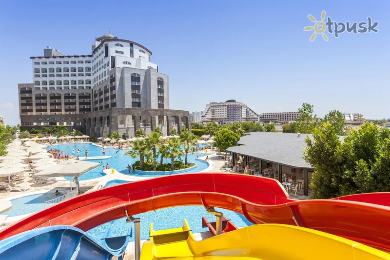 Фото отеля Melas Lara Hotel 5* Antalija Turkija vandens parkas, kalneliai