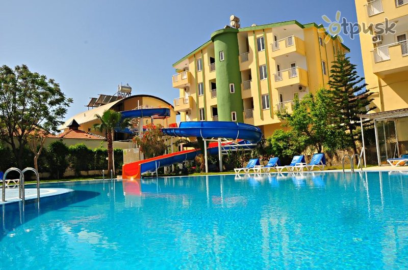 Фото отеля Melissa Garden Apart Hotel 3* Сиде Турция аквапарк, горки