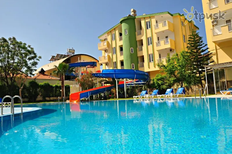 Фото отеля Melissa Garden Apart Hotel 3* Sānu Turcija akvaparks, slidkalniņi