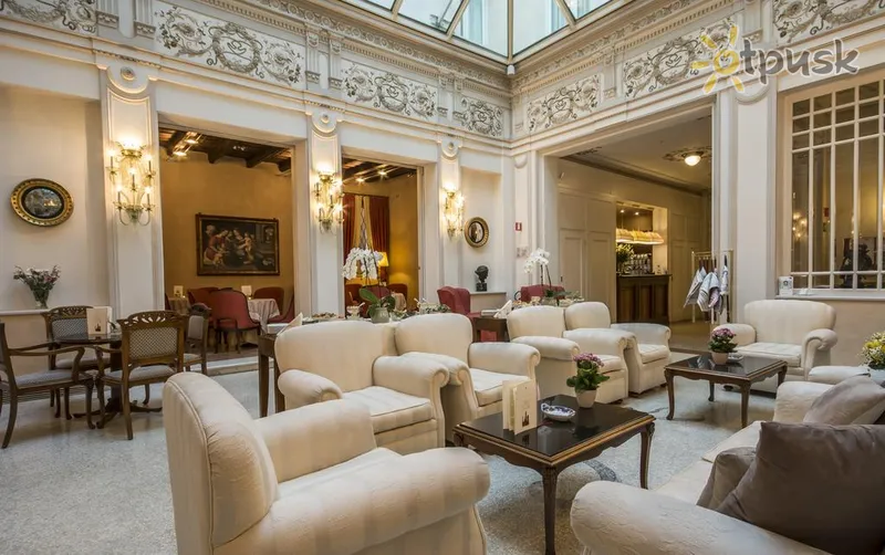 Фото отеля Corona d'Oro Hotel 4* Boloņa Itālija vestibils un interjers