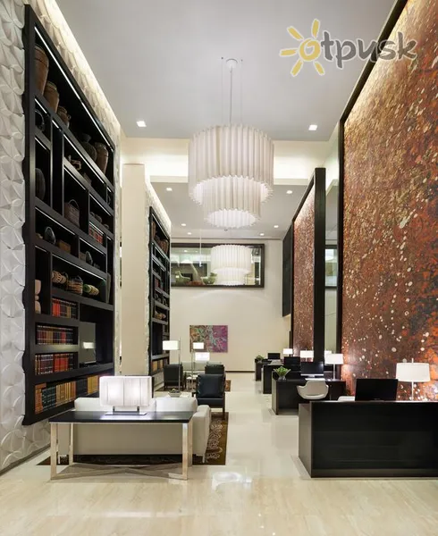 Фото отеля Hyatt Place Dubai Al Rigga 4* Дубай ОАЭ лобби и интерьер
