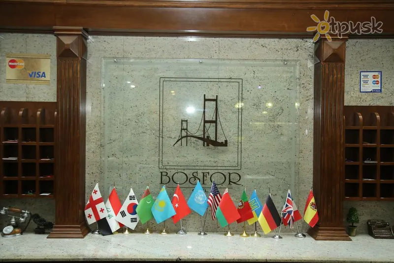 Фото отеля Bosfor Hotel 4* Баку Азербайджан лобби и интерьер
