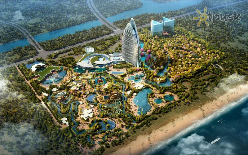 Фото отеля Atlantis Sanya 5* о. Хайнань Китай екстер'єр та басейни