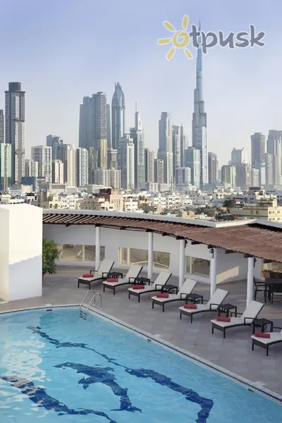 Фото отеля Jumeira Rotana Dubai 4* Dubajus JAE išorė ir baseinai