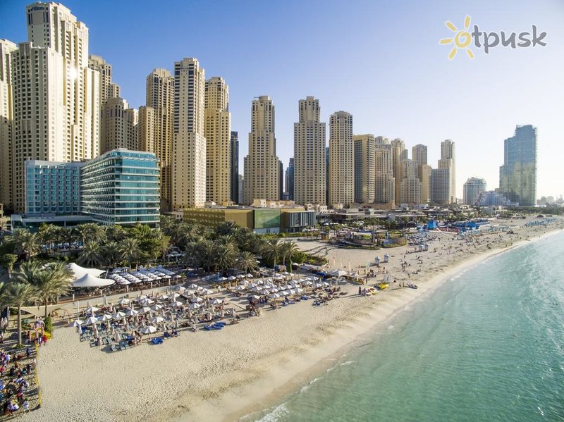 Фото отеля Hilton Dubai The Walk 4* Дубай ОАЭ пляж
