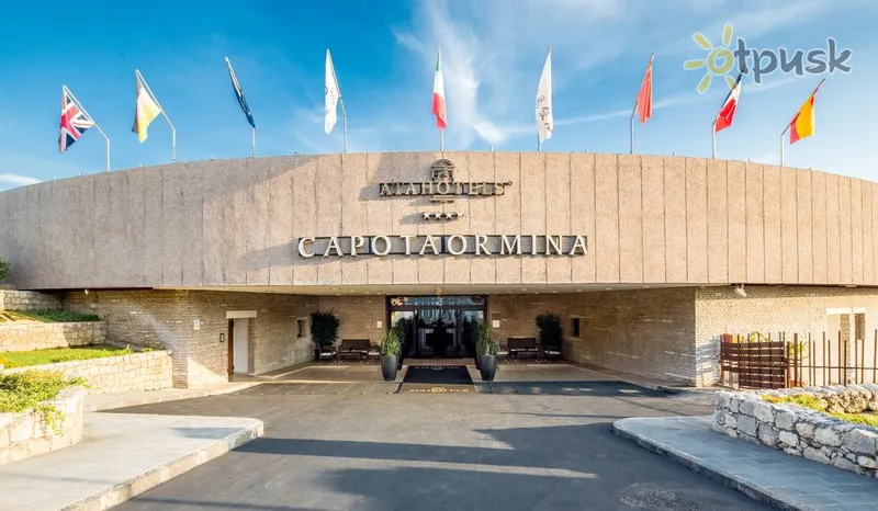 Фото отеля Unahotels Capotaormina 4* о. Сицилия Италия экстерьер и бассейны