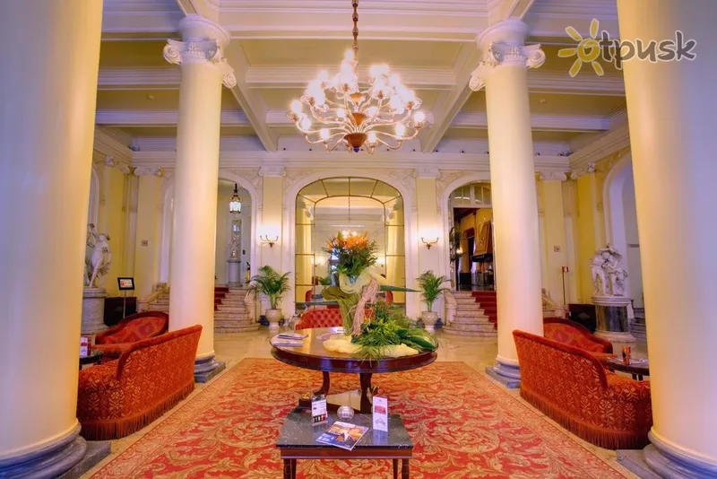 Фото отеля Grand Hotel Et Des Palmes 4* apie. Sicilija Italija fojė ir interjeras