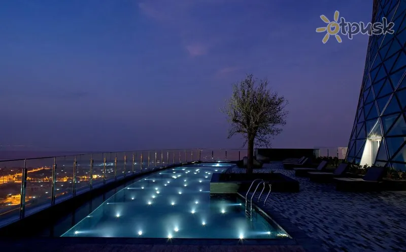 Фото отеля Hyatt Capital Gate Abu Dhabi 5* Абу Дабі ОАЕ екстер'єр та басейни