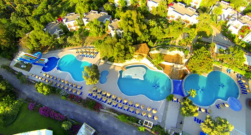 Фото отеля Verde Bodrum Holiday Village 4* Bodrumas Turkija išorė ir baseinai