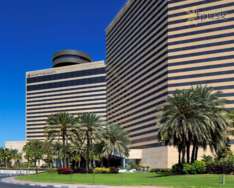 Фото отеля Hyatt Regency Dubai 5* Дубай ОАЭ экстерьер и бассейны