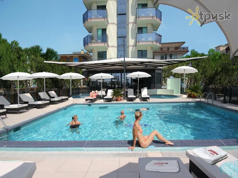 Фото отеля Europa Hotel 4* Лідо Ді Езоло Італія екстер'єр та басейни