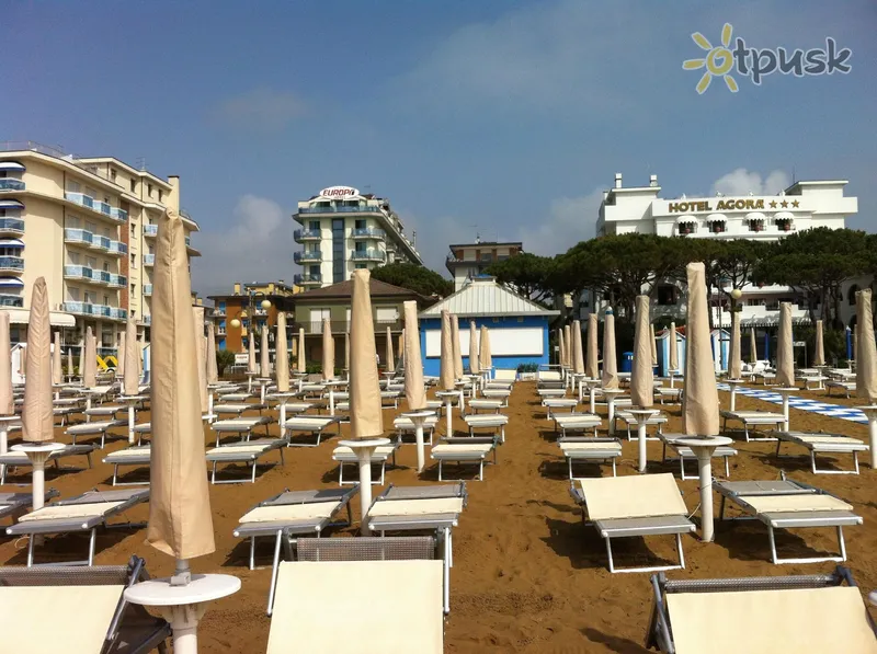 Фото отеля Europa Hotel 4* Лидо Ди Езоло Италия пляж