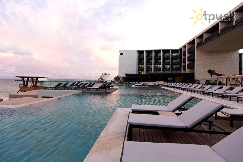 Фото отеля Grand Hyatt Playa del Carmen Resort 5* Плая дель Кармен Мексика экстерьер и бассейны