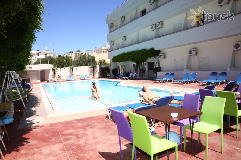 Фото отеля Porto Plazza Hotel 3* о. Крит – Ираклион Греция экстерьер и бассейны