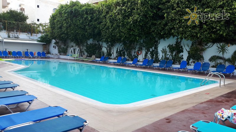 Фото отеля Porto Plazza Hotel 3* о. Крит – Ираклион Греция экстерьер и бассейны