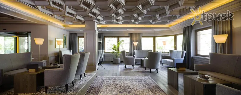 Фото отеля Gardena Grödnerhof Hotel & Spa 5* Ortisei Italija fojė ir interjeras