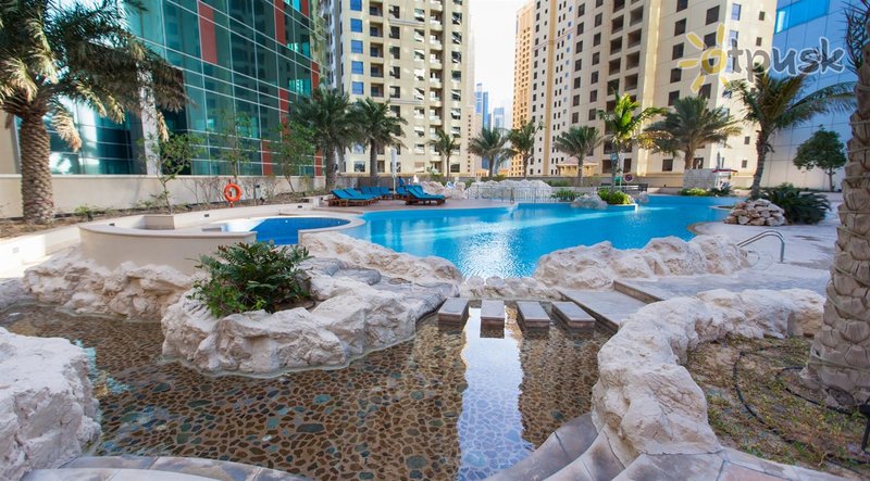 Фото отеля JA Oasis Beach Tower 5* Дубай ОАЭ экстерьер и бассейны
