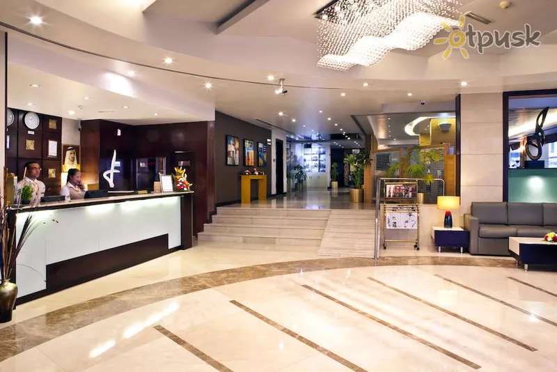 Фото отеля Landmark Hotel Riqqa 4* Дубай ОАЭ лобби и интерьер