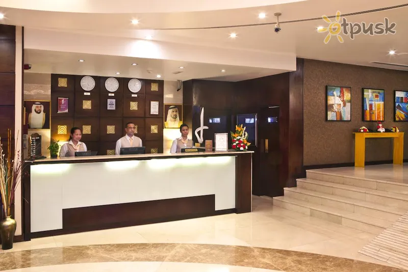 Фото отеля Landmark Hotel Riqqa 4* Dubaija AAE vestibils un interjers