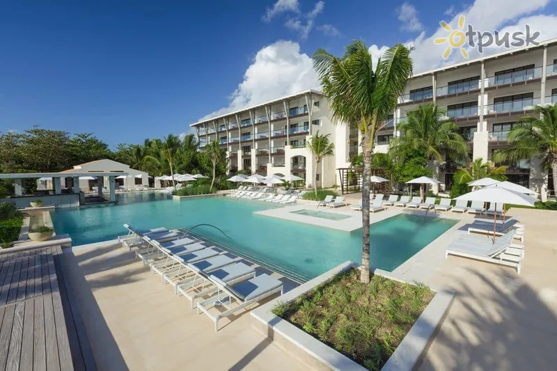 Фото отеля Unico 20°N 87°W Riviera Maya 5* Ривьера Майя Мексика экстерьер и бассейны