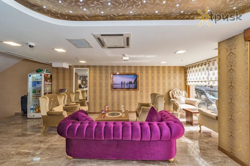 Фото отеля Grand Pamir Hotel 3* Стамбул Турция лобби и интерьер