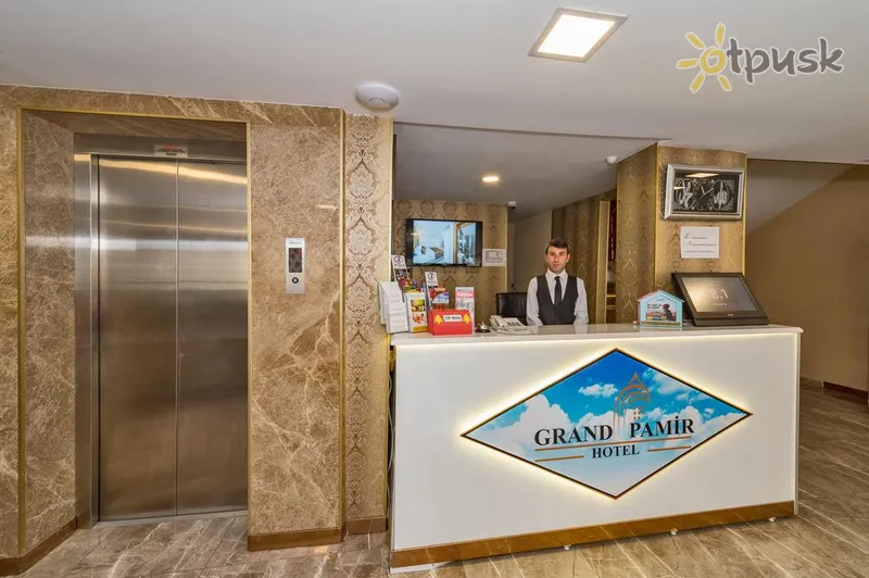 Фото отеля Grand Pamir Hotel 3* Стамбул Туреччина лобі та інтер'єр