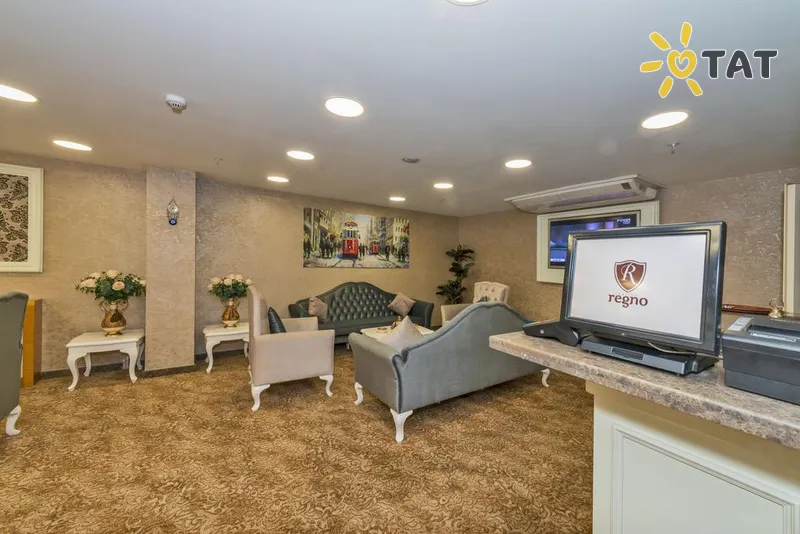 Фото отеля Regno Hotel 3* Стамбул Турция лобби и интерьер
