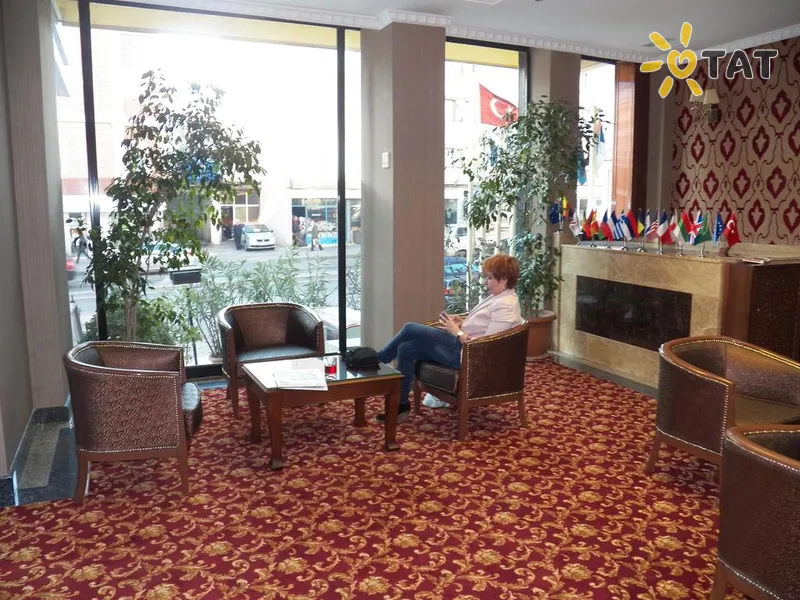 Фото отеля Topkapi Sabena Hotel 3* Стамбул Туреччина лобі та інтер'єр