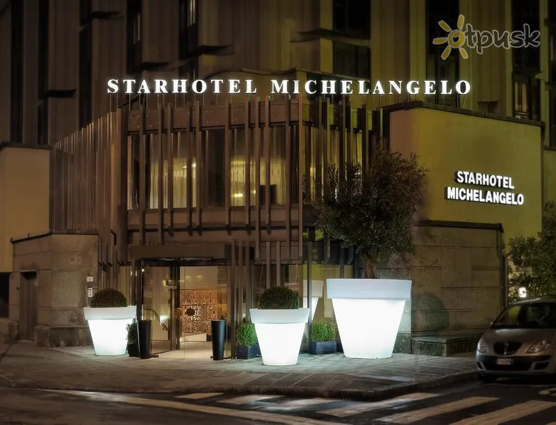 Фото отеля Starhotels Michelangelo Florence 4* Florencija Italija išorė ir baseinai