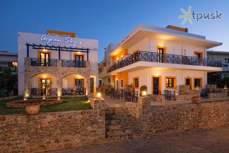 Фото отеля Aegean Sky Hotel & Suites 3* о. Крит – Іракліон Греція екстер'єр та басейни
