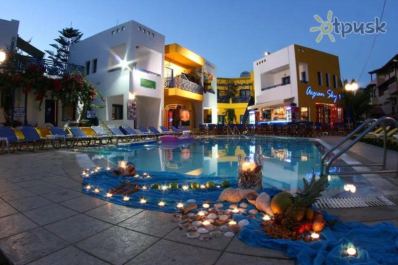 Фото отеля Aegean Sky Hotel & Suites 3* par. Krēta - Herakliona Grieķija ārpuse un baseini