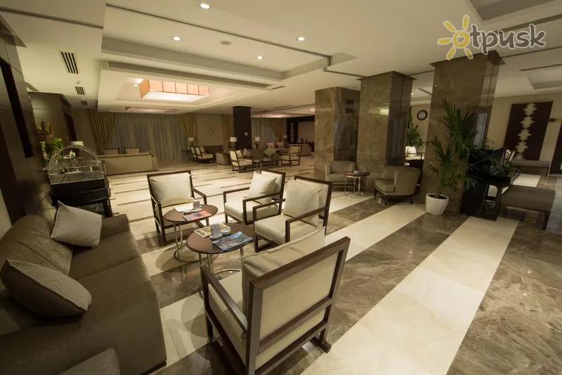 Фото отеля Qafqaz Thermal & Spa Resort Hotel 4* Габала Азербайджан лобби и интерьер