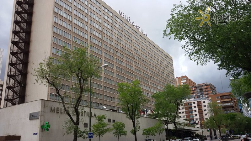 Фото отеля Melia Castilla 5* Мадрид Испания экстерьер и бассейны