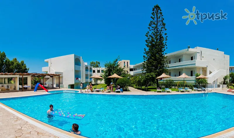 Фото отеля Aelia Hotel 3* Rodas Graikija išorė ir baseinai