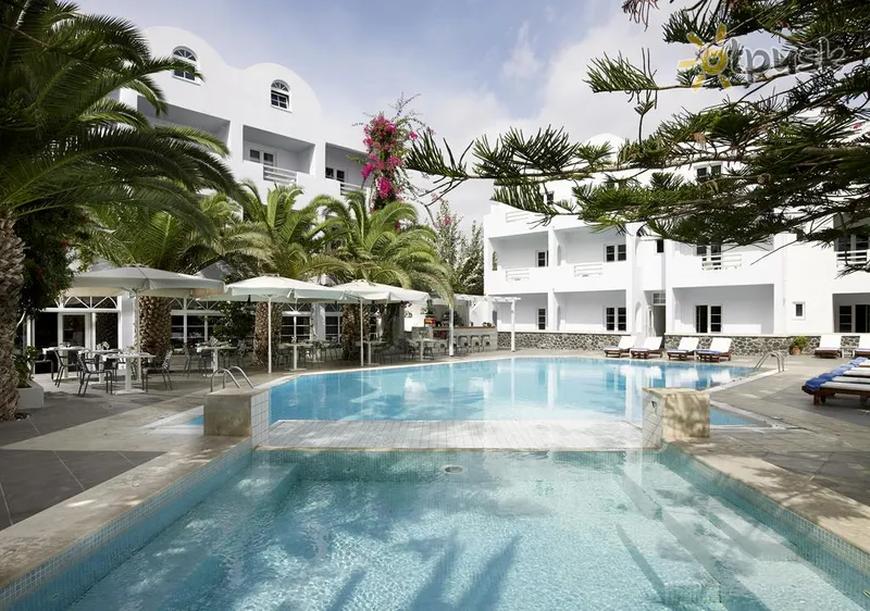Фото отеля Afroditi Venus Beach Hotel & Spa 3* о. Санторіні Греція екстер'єр та басейни