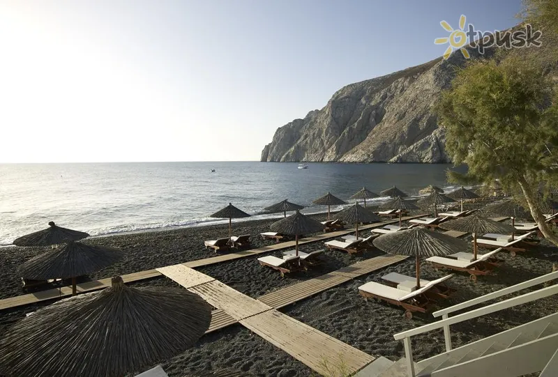 Фото отеля Afroditi Venus Beach Hotel & Spa 3* par. Santorini Grieķija pludmale