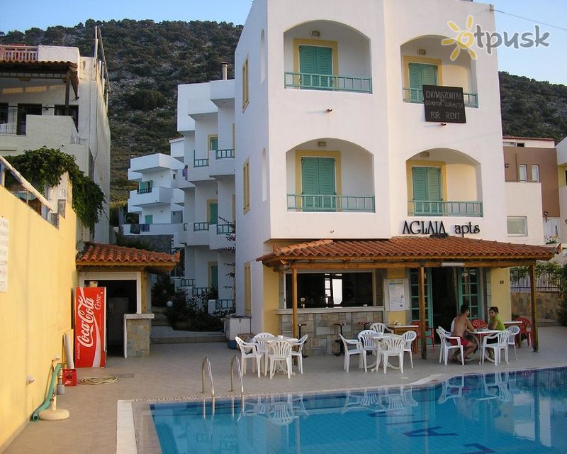 Фото отеля Aglaia Apartments 2* о. Крит – Ираклион Греция экстерьер и бассейны