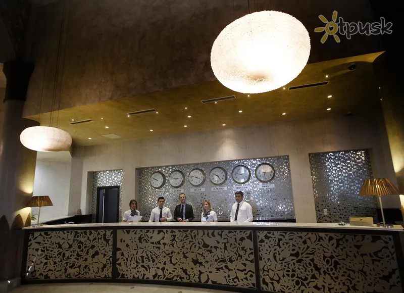 Фото отеля Garabag Resort & Spa 5* Нафталан Азербайджан лобби и интерьер