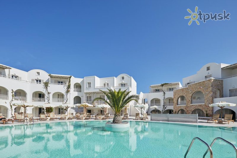 Фото отеля Aegean Plaza Hotel 4* par. Santorini Grieķija ārpuse un baseini
