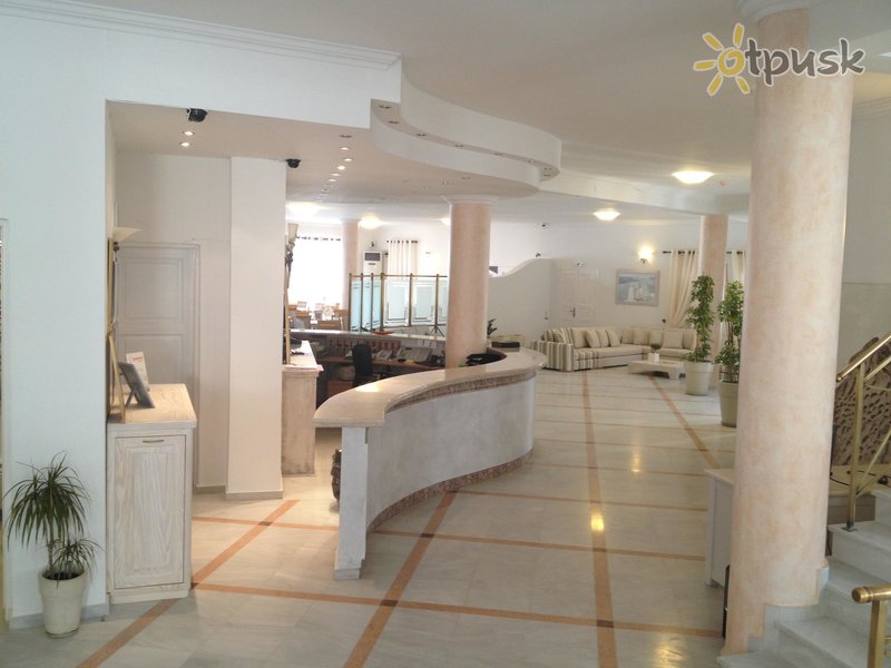 Фото отеля Aegean Plaza Hotel 4* par. Santorini Grieķija vestibils un interjers
