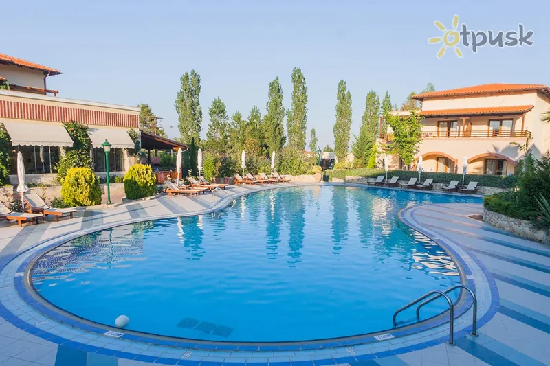 Фото отеля Aegean Melathron Thalasso Spa Hotel 5* Chalkidikė – Kasandra Graikija išorė ir baseinai