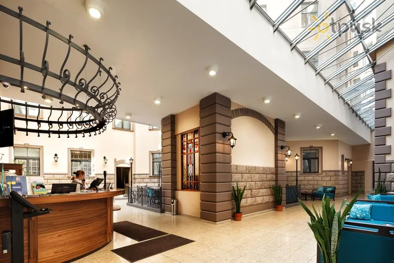 Фото отеля City Hotel Teater 4* Rīga Latvija vestibils un interjers