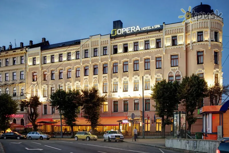 Фото отеля Opera Hotel & Spa 4* Rīga Latvija ārpuse un baseini