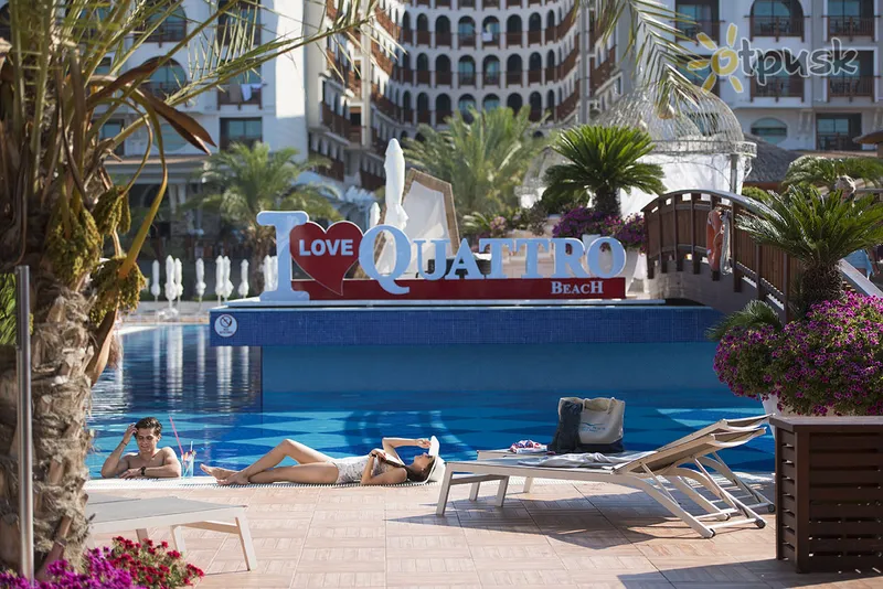 Фото отеля Quattro Beach Spa & Resort Hotel 5* Алания Турция экстерьер и бассейны