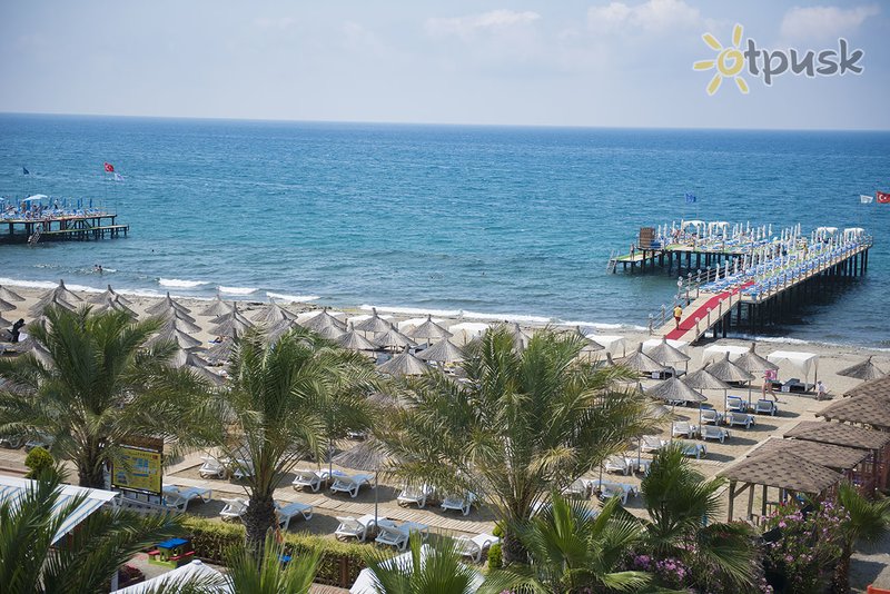 Фото отеля Quattro Beach Spa & Resort Hotel 5* Алания Турция пляж