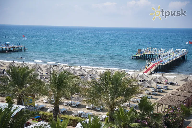Фото отеля Quattro Beach Spa & Resort Hotel 5* Аланія Туреччина пляж