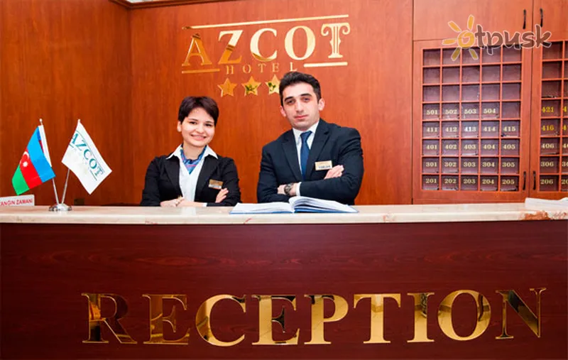 Фото отеля Azcot Hotel 4* Баку Азербайджан лобби и интерьер