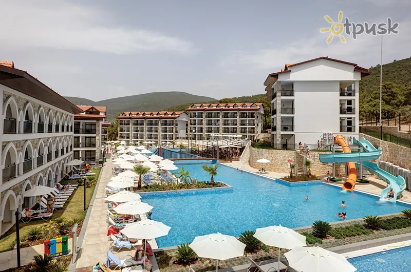 Фото отеля Ramada Resort by Wyndham Akbuk 4* Didim Turkija vandens parkas, kalneliai