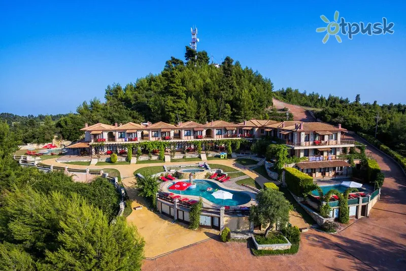 Фото отеля Akritas Ef Zin Villas & Suite 4* Халкидики – Кассандра Греция экстерьер и бассейны